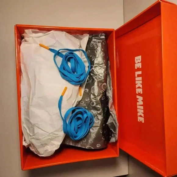 Nike Air Jordan 1 Retro High Gatorade Blue Lagoon Basketball Sneaker Youth 6 - Picture 13 of 13